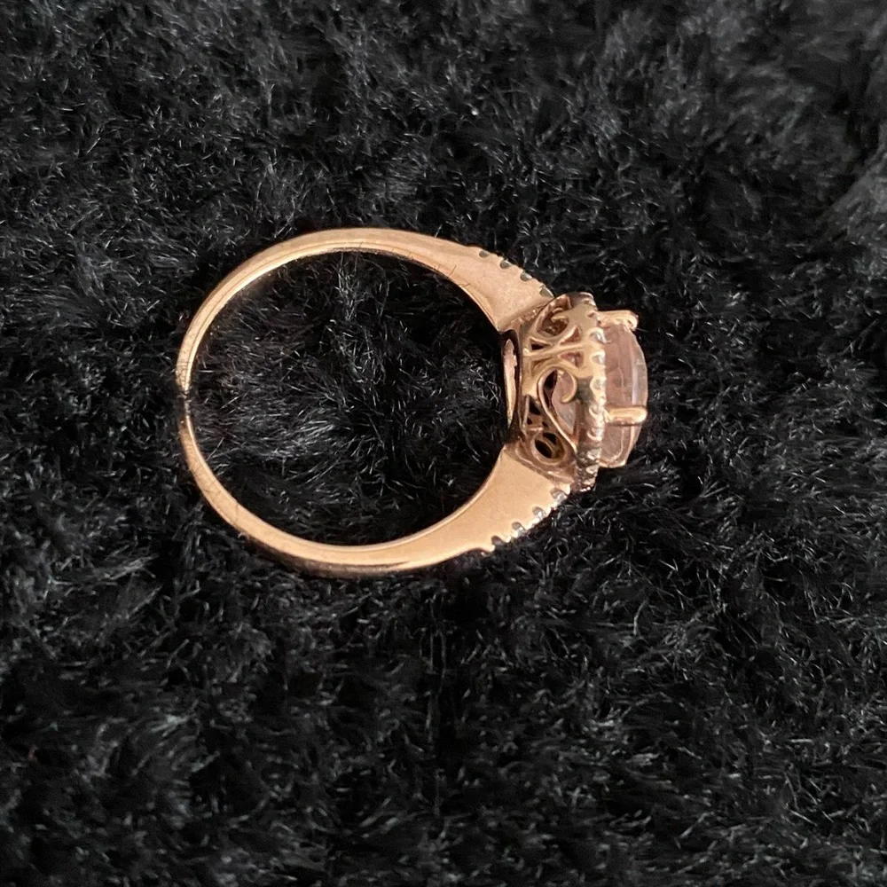 Morganite ring - Picture 5 of 6